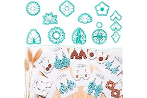 TAINSKY Polymer Clay Cutters: Your Gateway to Stunning Jewelry Creations