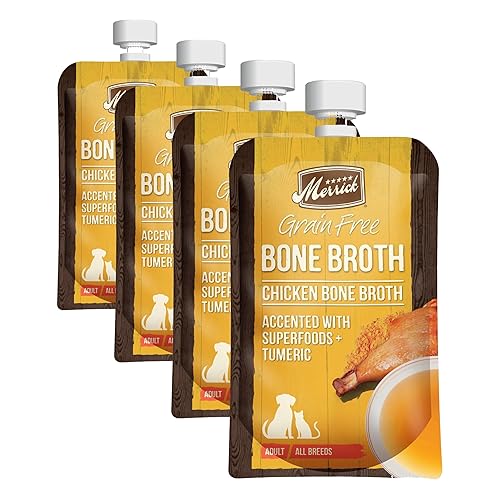Merrick Grain Free Bone Broth, Premium Human Grade and Gluten