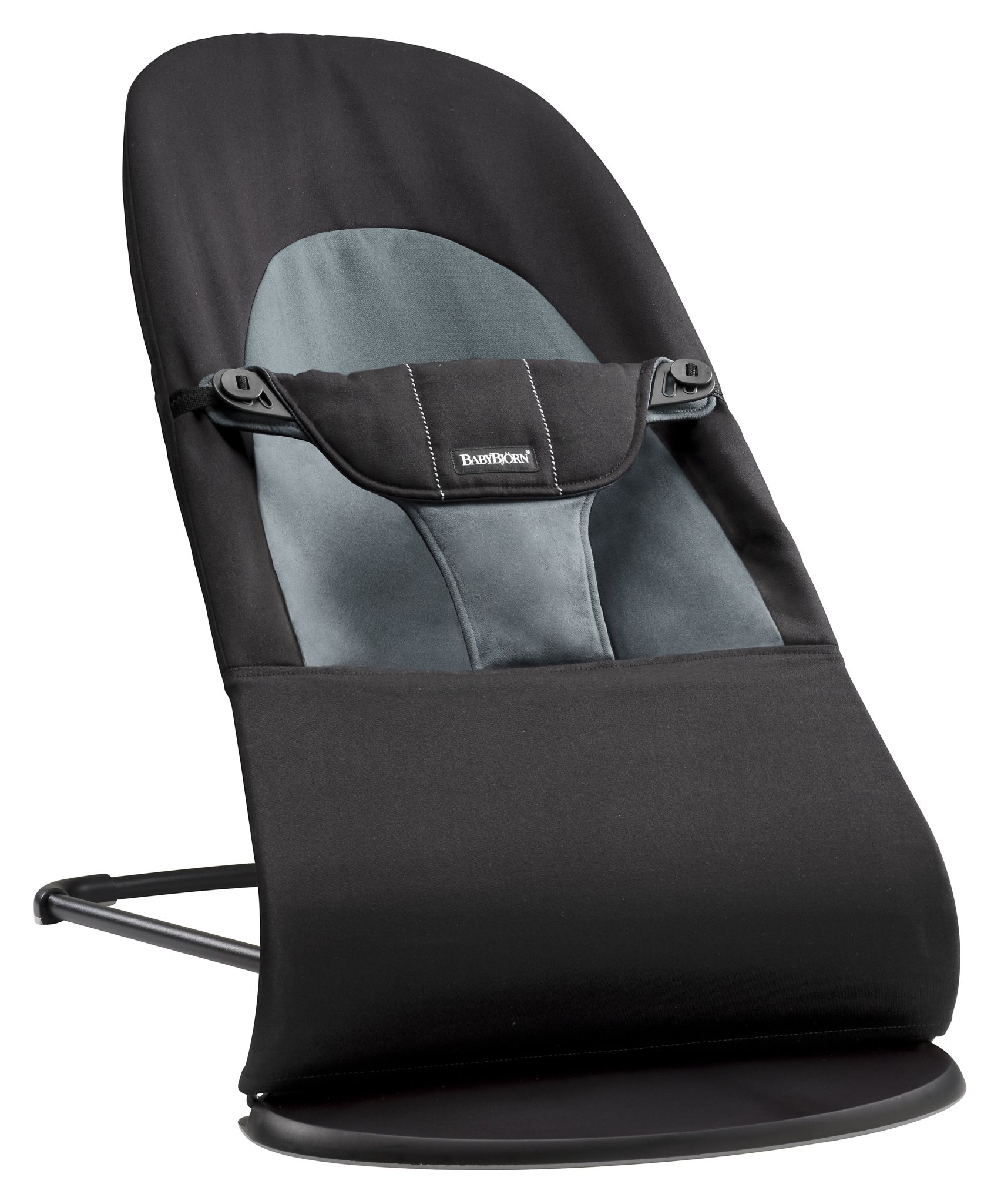 Buy BabyBjörn Bouncer Balance Soft, Black frame, Cotton/Jersey, Black