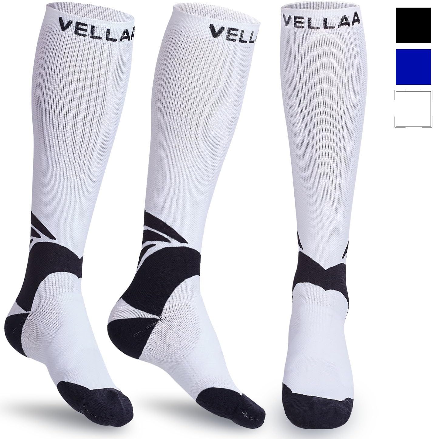 Compression Socks for Men and Women - 20-30 mmHg Graduated Athletic Sock Fit for Sports, Running