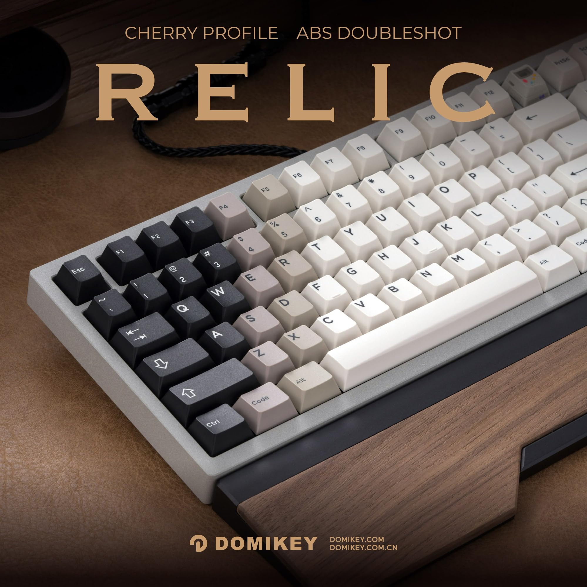 Amazon | KPREPUBLIC Domikey Relic Keycap absダブルショットキー