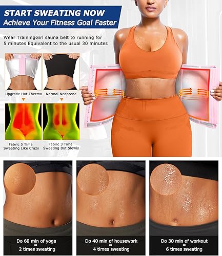 Vista 14 de TrainingGirl Entrenador de cintura para mujer, corsé reductor de cintura para el vientre inferior, corsé envolvente para entrenamiento, banda