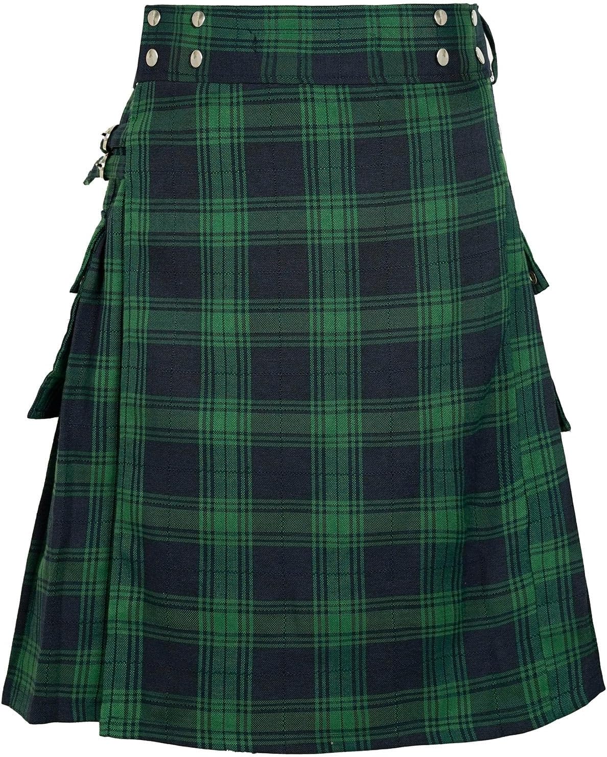 Kilt for Men Traditional Highland Tartan Utility Kilt Scottish Mens Kilt - Image 3