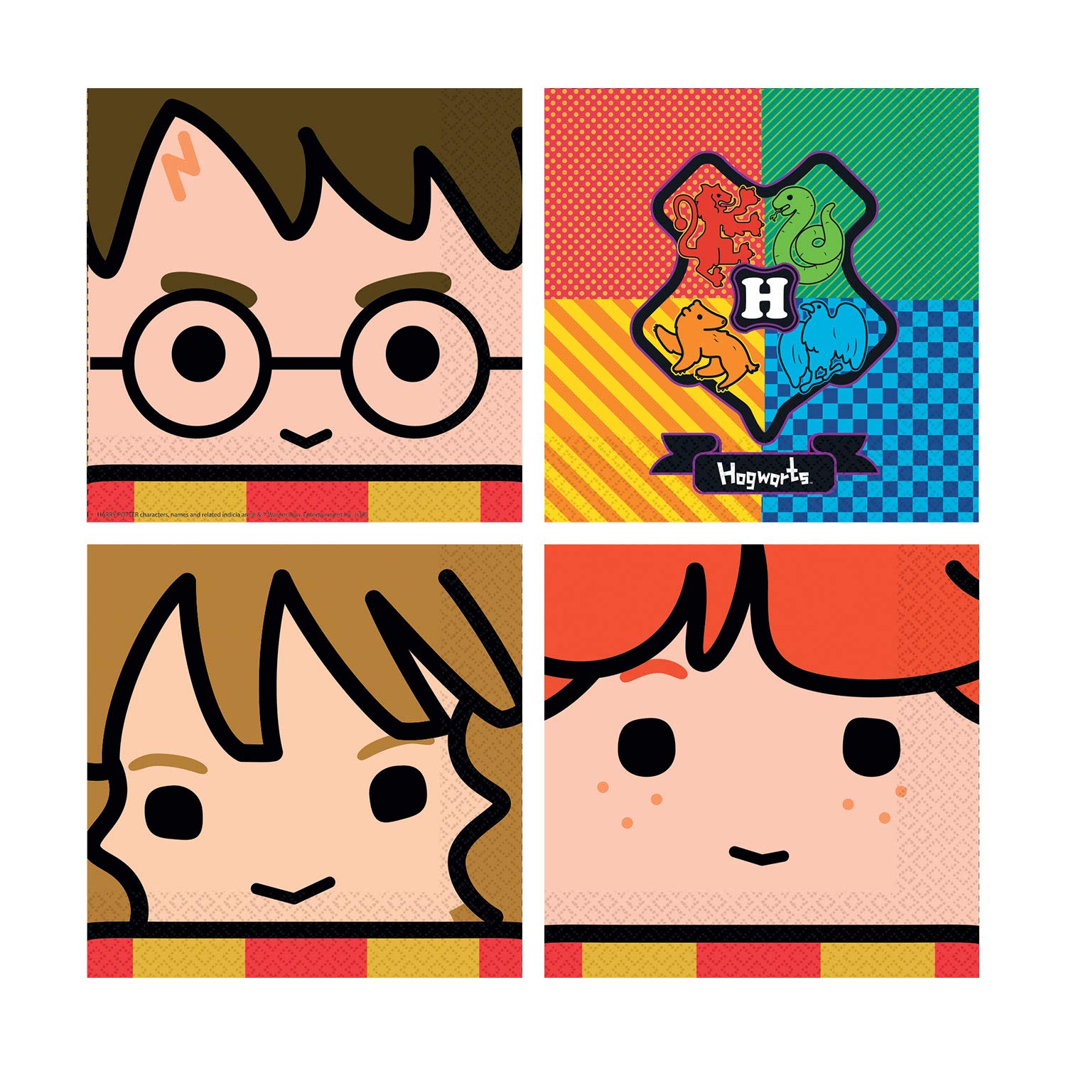 Hogwarts Harry Potter Napkins Pack of 16