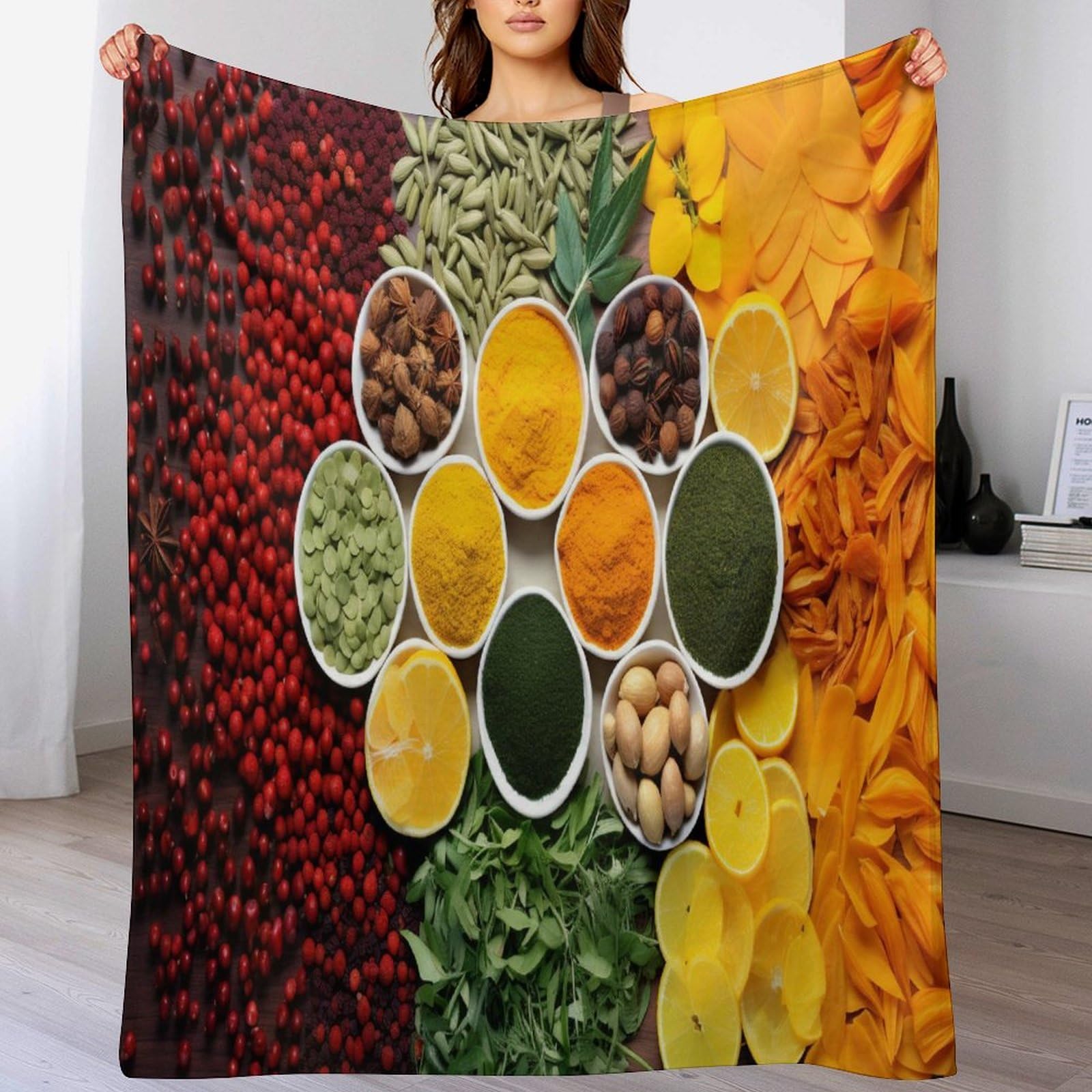 Couverture polaire douce pour soirées cocooning sur le canapé 100x130cm