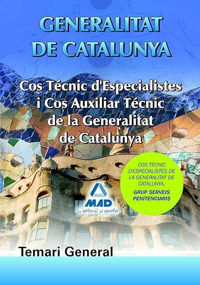 Cos Tecnics D Especialistes i Cos D Auxiliard Tecnics de la Gener Alit