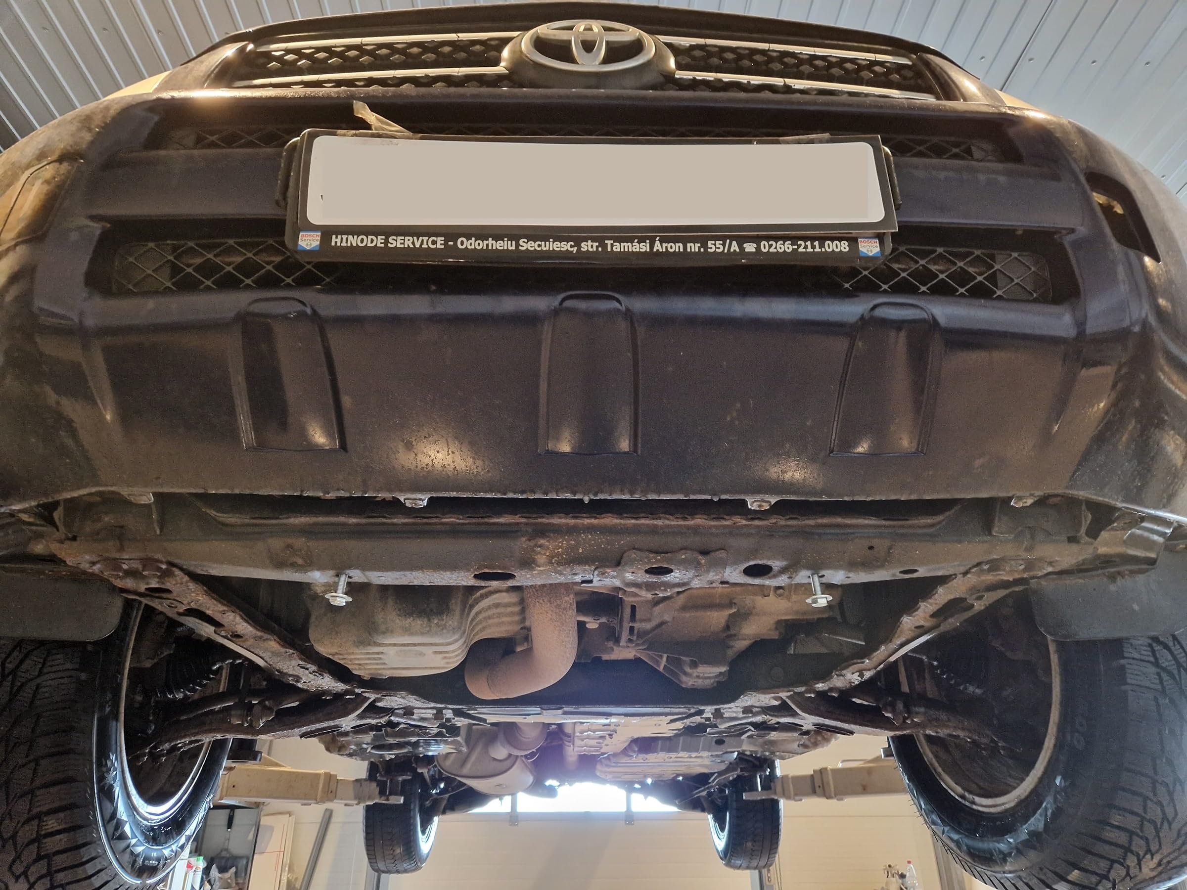Protección bajo el motor compatible con Toyota RAV 4 Gasolina (2006-2013)