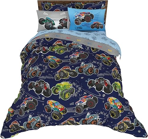 Miniatura 39 de Paw Patrol Girl Skye - Juego de ropa de cama para niños, muy suave y acogedor, juego de edredón y sábanas de microfibra reversible con funda, 7