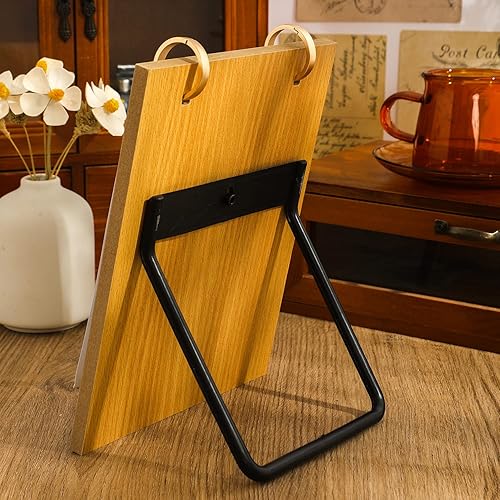 Miniatura 3 de Calendario de escritorio 2022-2023  Calendario de escritorio plegable de pie para uso hasta diciembre de 2023, calendario mensual de madera