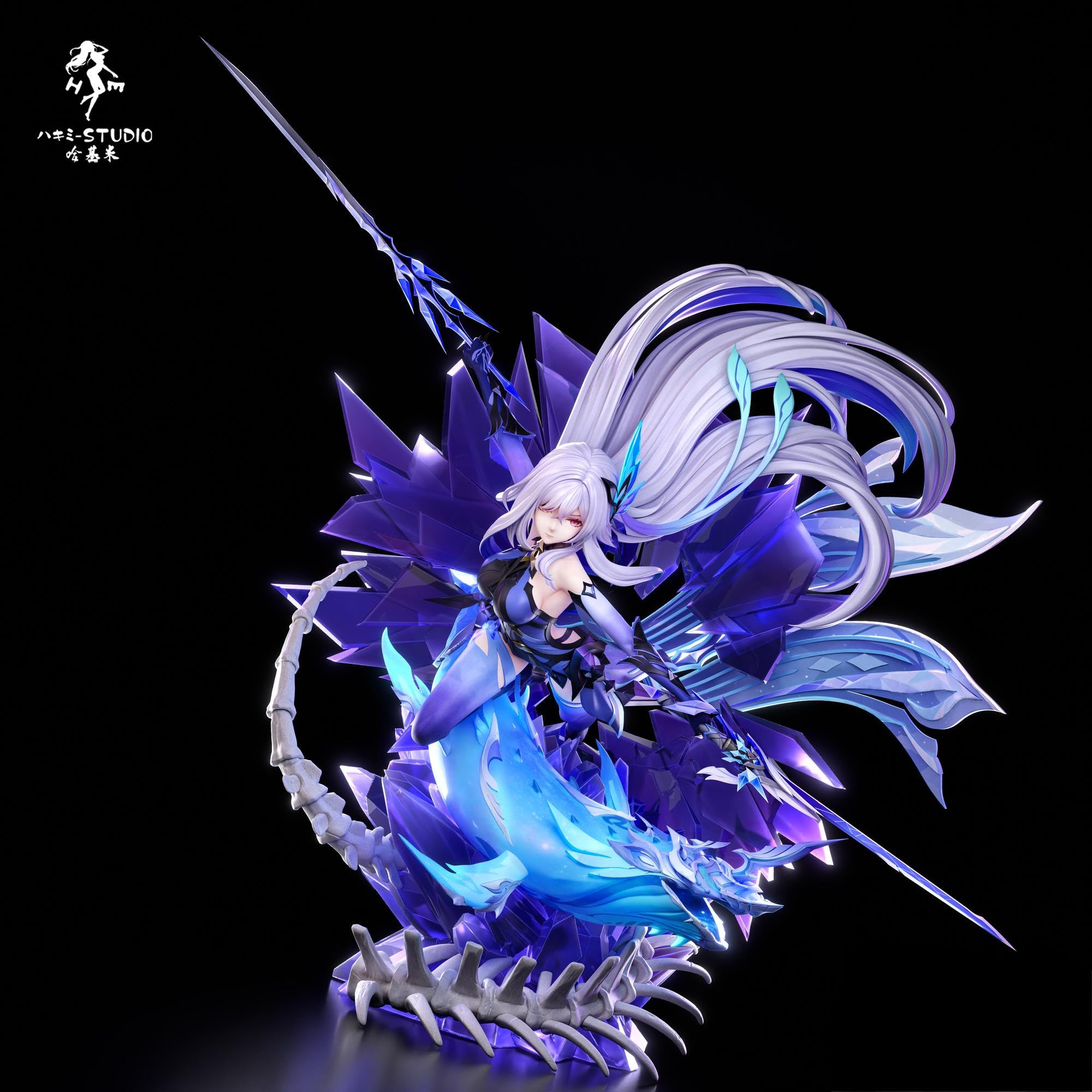 Amazon.co.jp: 原神 絲柯克劍客 スカーク フィギュア ガレージキット