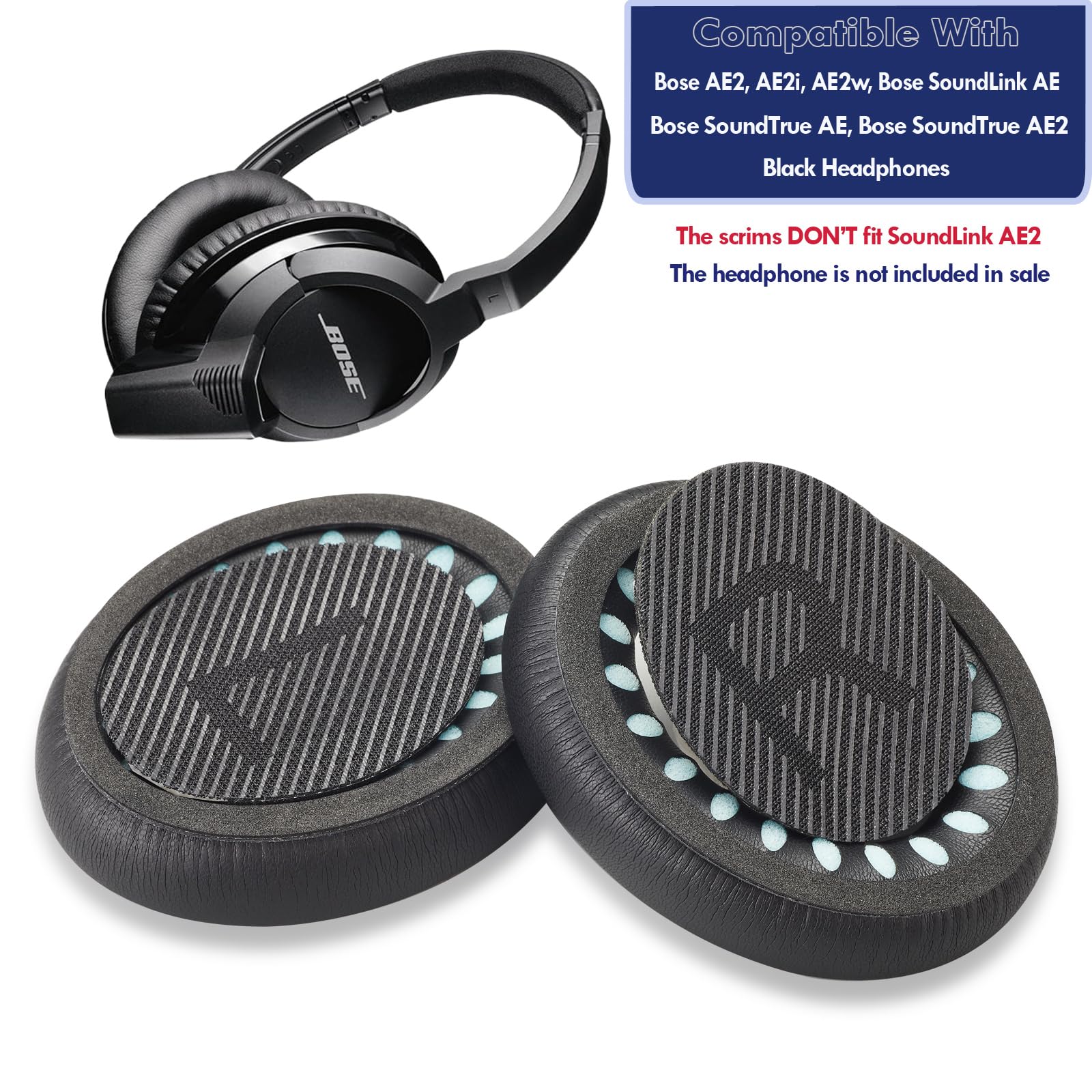 Amazon.com: SoundTrue AE2 Ear Pads Ear Cushions for Bose AE2