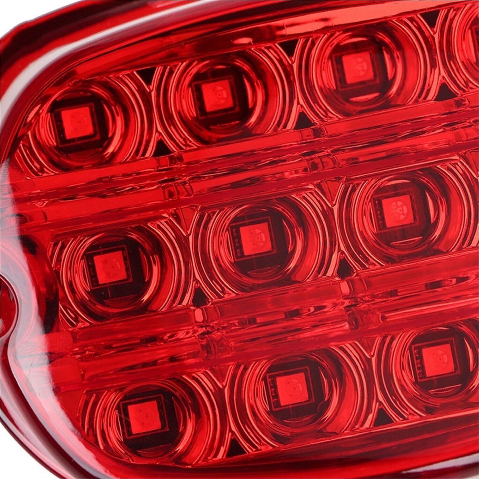 Feux Arrière Freinage Moto Feu Arrière De Frein À LED pour Moto Course Stationnement Conduite pour Electra Glide pour Fatboy Ultra Dyna
