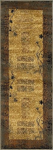 Miniatura 8 de Unique Loom Barista Collection - Alfombra moderna a cuadros, contemporánea, multicapas, Polipropileno, BeigeCarbón