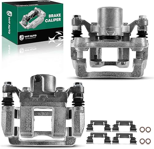 Juego de 2 pinzas de freno traseras del conductor y del pasajero de repuesto para Hyundai Sonata Kia Optima 2011-2015