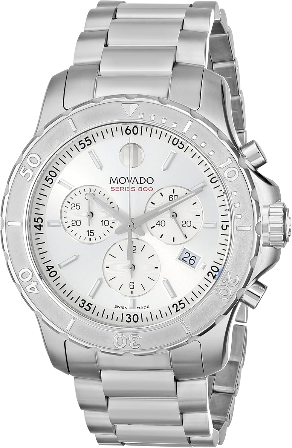Movado メンズ 2600111 シリーズ 800 パフォーマンス ステンレススチール ブレスレットウォッチ シルバー クロノグラフ クォーツムーブメント, シルバー, クロノグラフ、クォーツムーブメント。 Amazonで販売中 Movado メンズ 2600111 シリーズ 800 パフォーマンス ステンレススチール ブレスレットウォッチ シルバー クロノグラフ クォーツムーブメント, シルバー, クロノグラフ、クォーツムーブメント。 Amazonで販売中