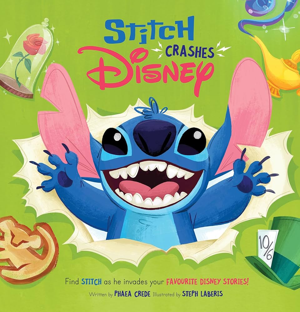 ディズニー　スティッチ Stitch Crashes Disney オーロラ姫 Stitch Crashes Disney: unknown author: 9781761295645: Amazon.com