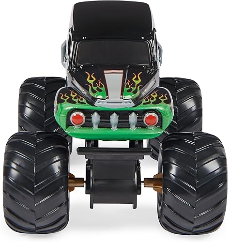 Miniatura 3 de Monster Jam, Camión monstruo oficial de Grave Digger, vehículo fundido a presión de coleccionista, escala 1:24, juguetes para niños y niñas a partir