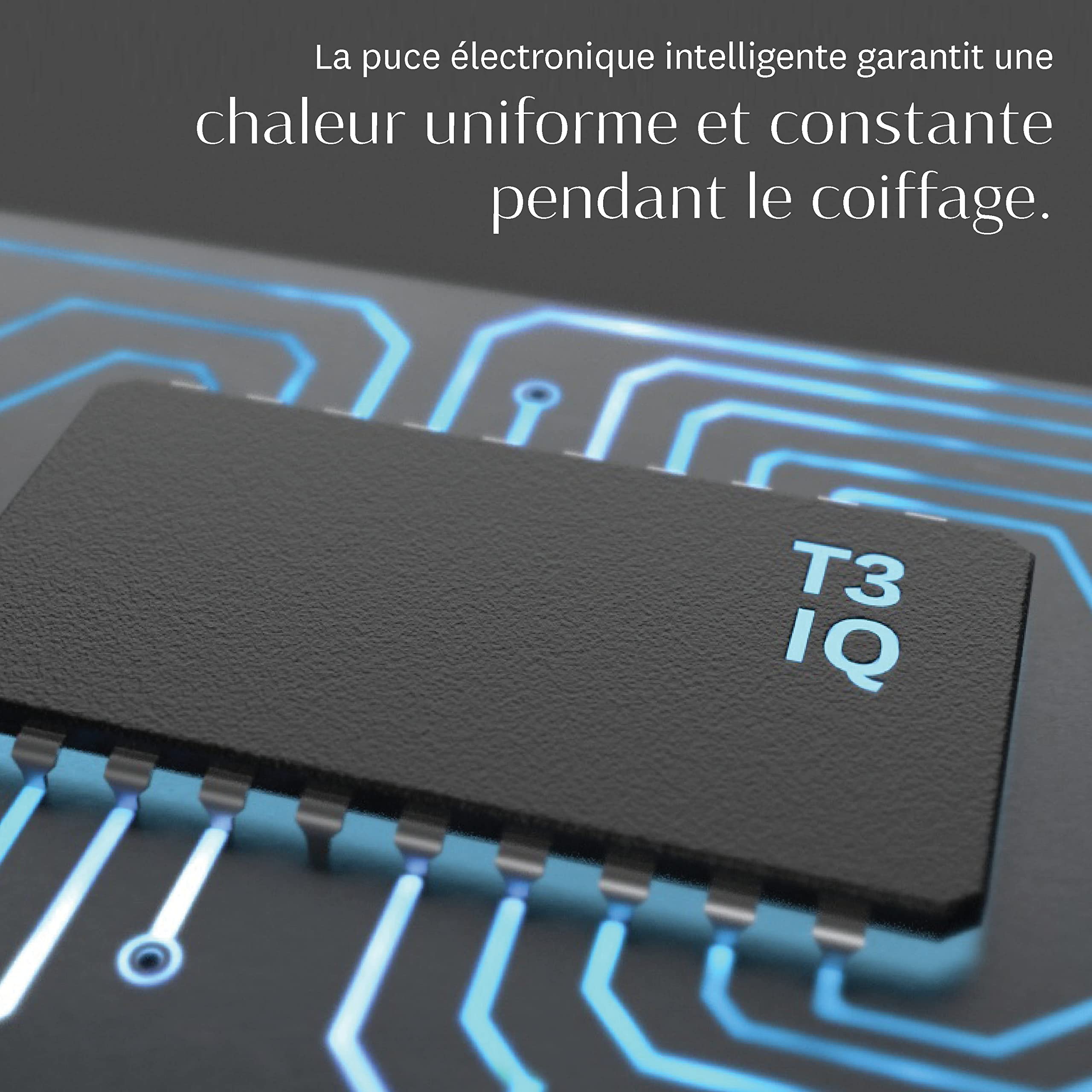 T3 Curl ID Fer à Friser Numérique en Céramique 32 mm avec Interface Tactile Intelligente et Technologie HeatID Interactive pour la Personnalisation Automatique du Réglage de la Chaleur