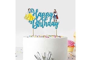 Seyal® Snow White and the Sevn Dwarfs Happy Birthday Cake Topper