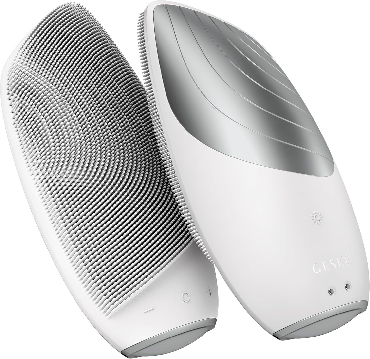 SmartAppGuided Sonic Thermo Facial Brush | 6 in 1 | Skin Cleansing | Cleansing Brush with Thermal Function | Electric Facial Massager