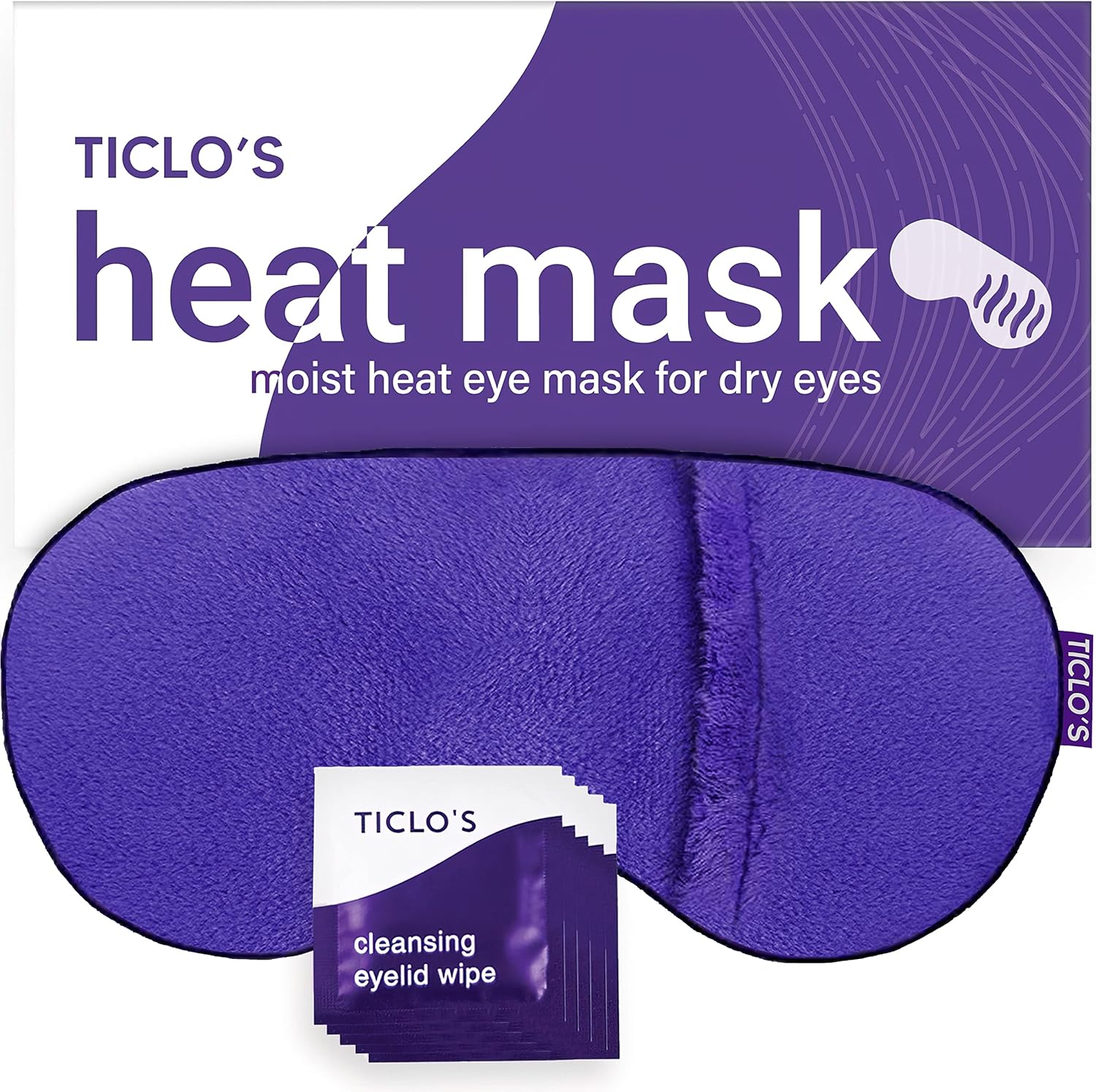 Ticlo's Microwave Activated Moist Heat Therapy Compress Dry Eye