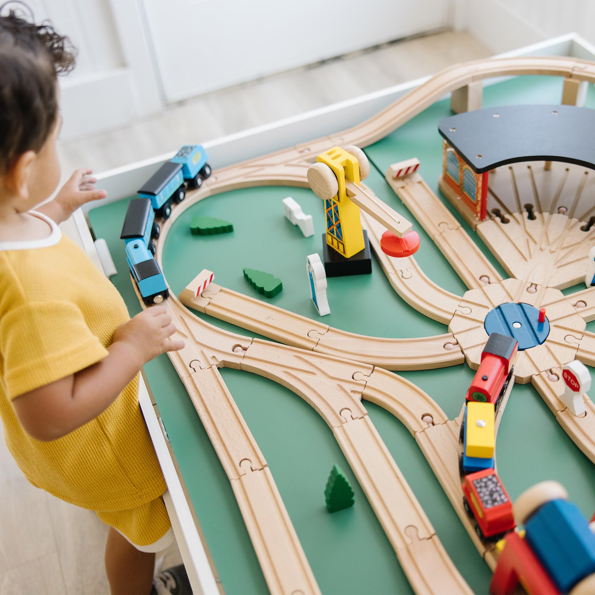 Melissa & Doug Eisenbahn-Set aus Holz