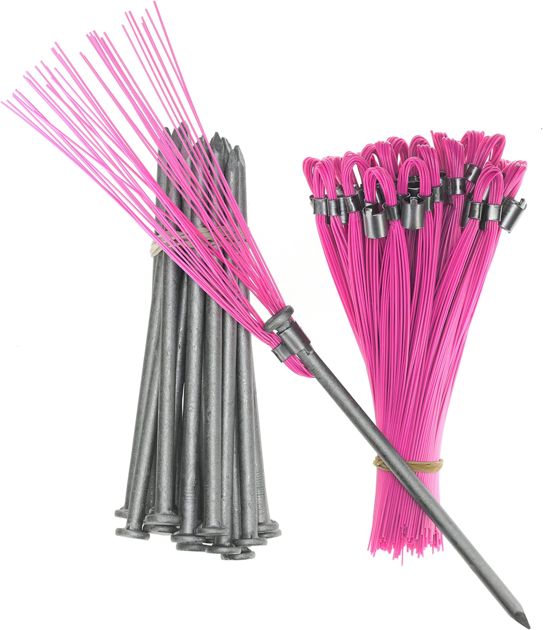 Trail Chasers Hard Ground Markers Red 6 Inch Marking