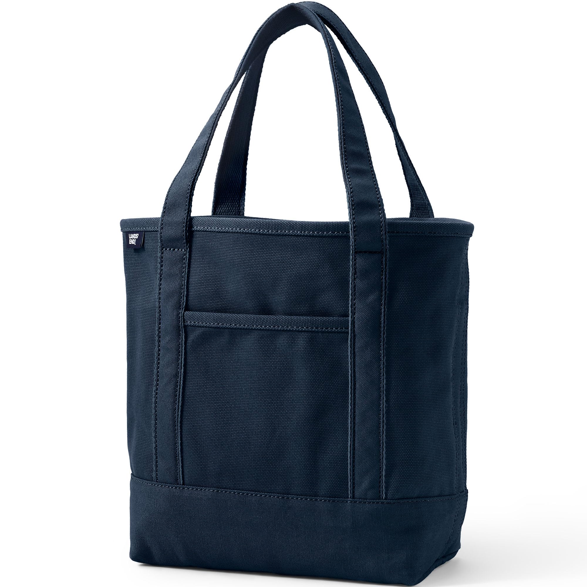 Lands' End Open Top Canvas Tote