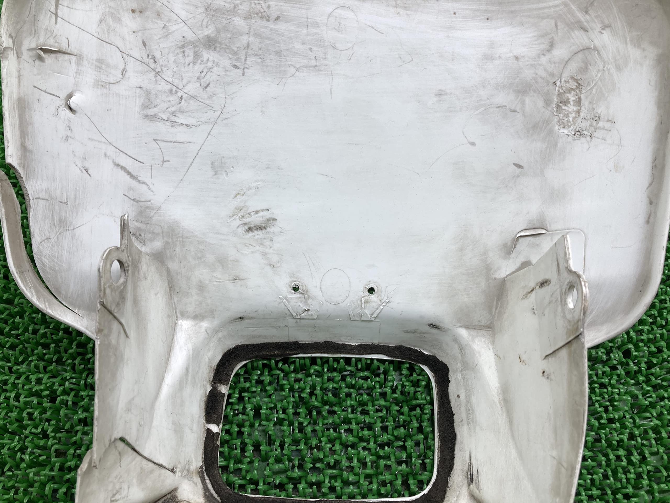 CRM250R ライトカウル 白 ホンダ 純正 中古 MD24 割欠無 品薄 中古 ホンダ 純正 バイク 部品 CRM250R ライトカウル 白 MD24
