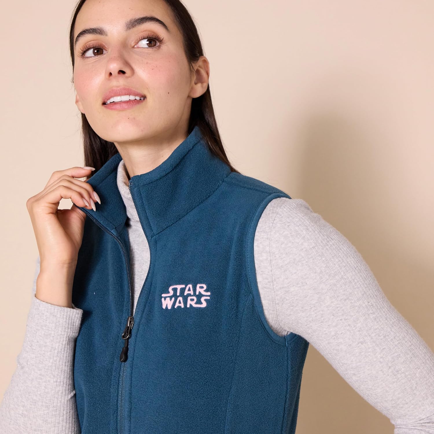 Amazon Essentials Disney | Marvel | Star Wars Women's Polar Fleece Vests - Image 4