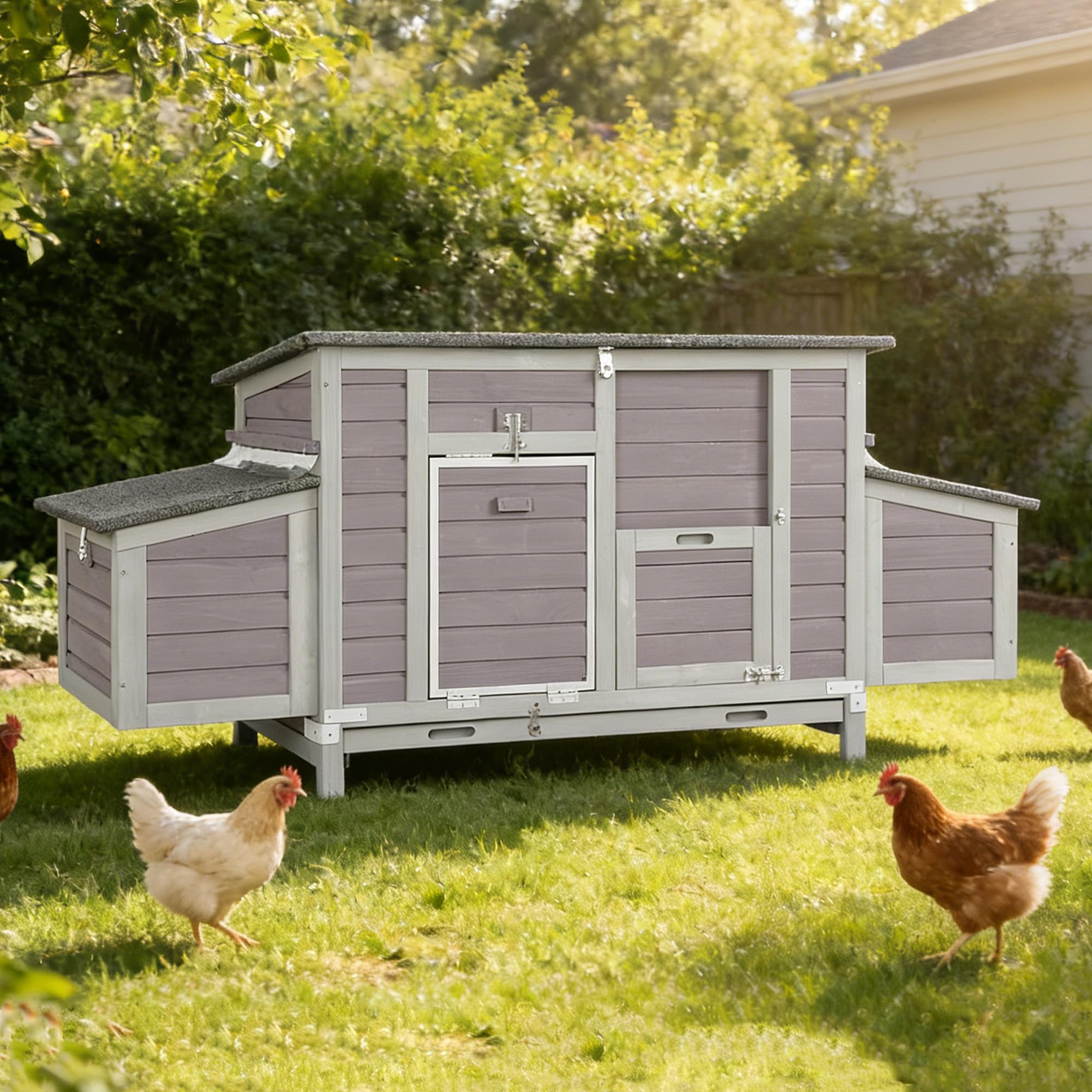 MEDEHOO Large Chicken Coop