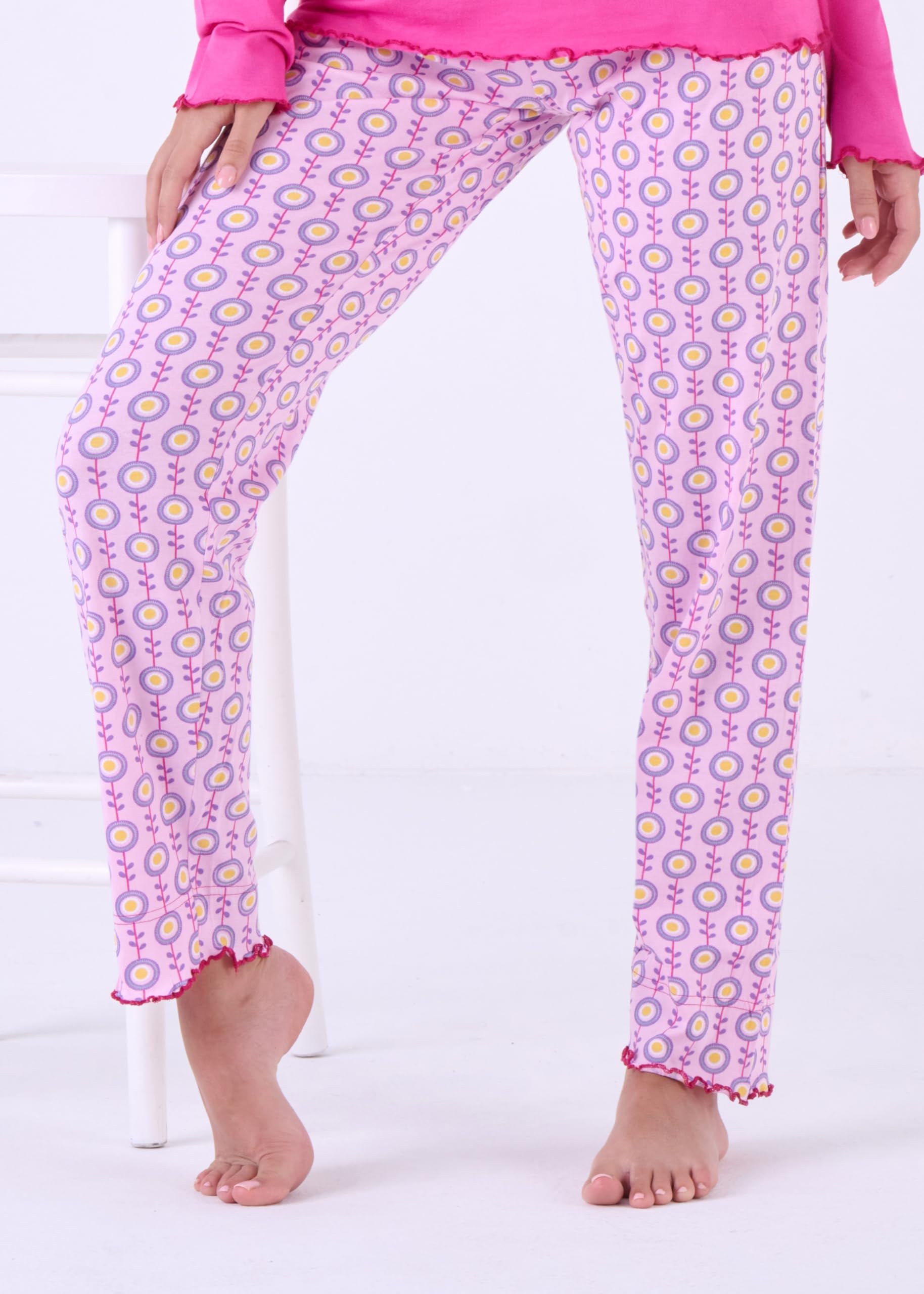 Pijama Mujer Algodón Largo Ligero Verano - Pijama Largo Dos Piezas Abierto o Cerrado 100% Fresco Algodón. Tallas Cómodas - Over Size