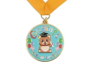 Congrat Kids Graduation Medal for Kindergarteners and Preschoolers - Ideal Graduation Award and Party Decoration