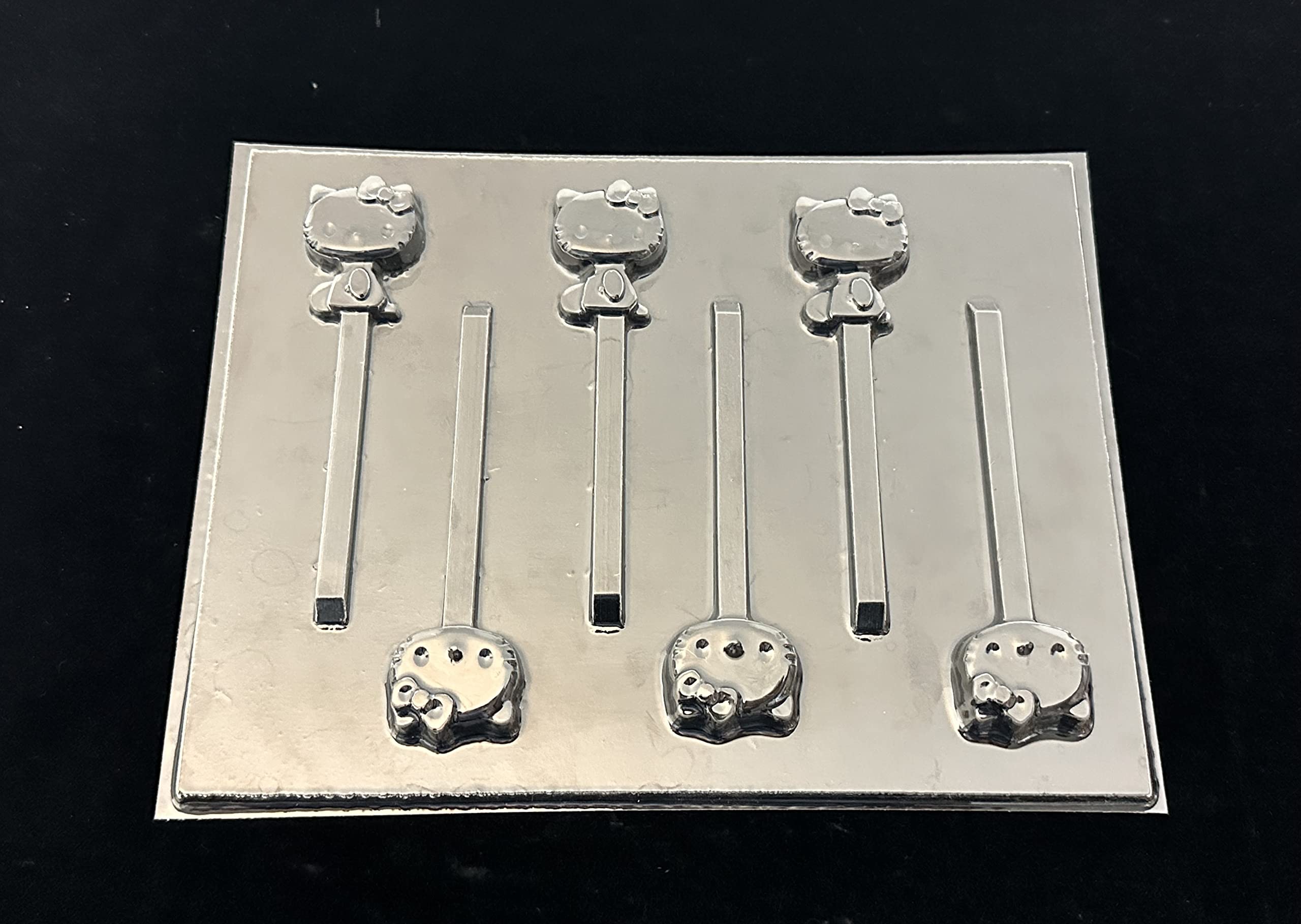 Bye Bye Kitty Body and Face Chocolate Candy Lollipop Mold