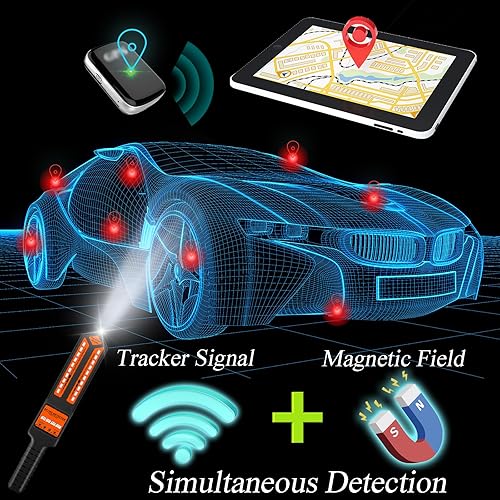 Miniatura 3 de Detector de cámara oculta Buscador de cámara Buscador de cámara Dispositivo de escucha Detector de rastreador, para automóvil, hotel, reunión