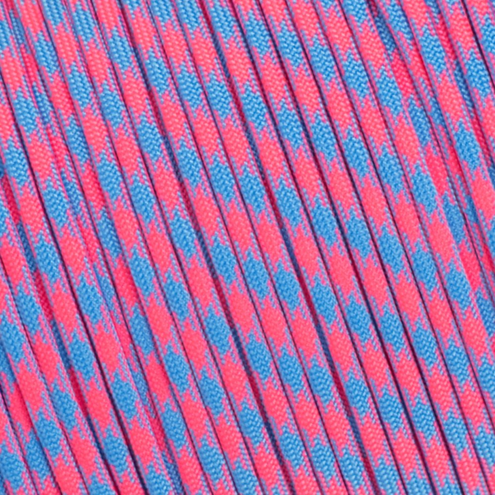 West Coast Paracord Camo Color Nylon Military Paracord 550 Type III 7 Strand Utility Cord Rope - 100 Foot Hanks (Pink Sky Camo)