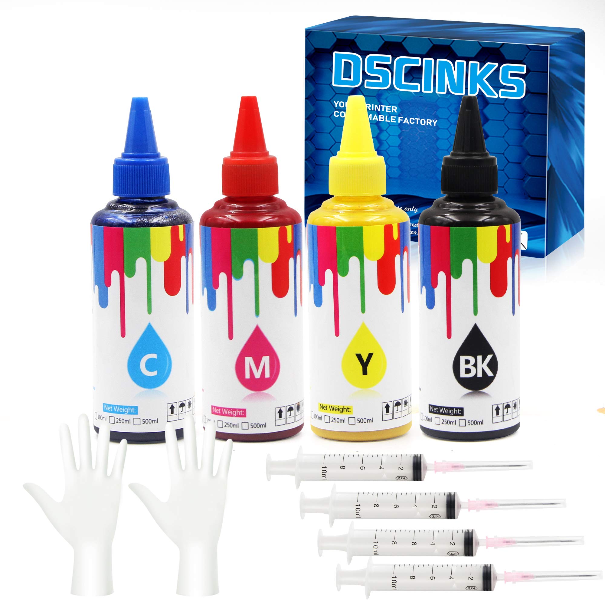 DSCINKS Sublimation Ink for SAWGRASS Virtuoso SG400 SG800 SG500 SG1000 for Ricoh GC41 SG3110 SG2100N SG3100 SG3110DNW SG3110DN SG3110SFNW SG3120SF SG7100 SG7100DN Printers