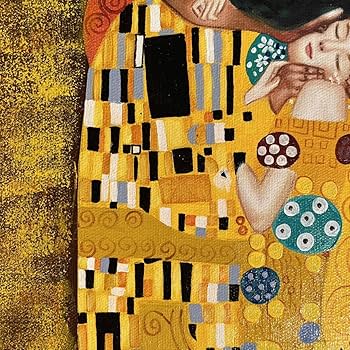 引き取り限定⭐︎クリムト⭐︎接吻⭐︎キス⭐︎大版絵画⭐︎極美品 クリムトの接吻 KLIMT'S THE KISS – Artbar Osaka（アートバー大阪）