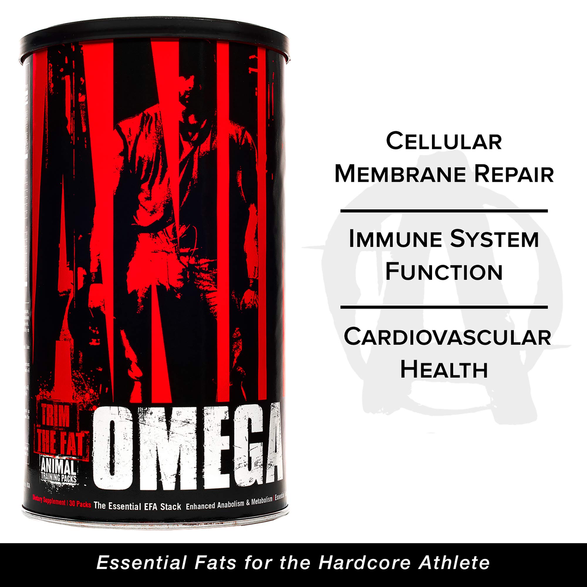 Animal Omega Omega 3 6 Supplement Fish Oil, Flaxseed Oil, Salmon