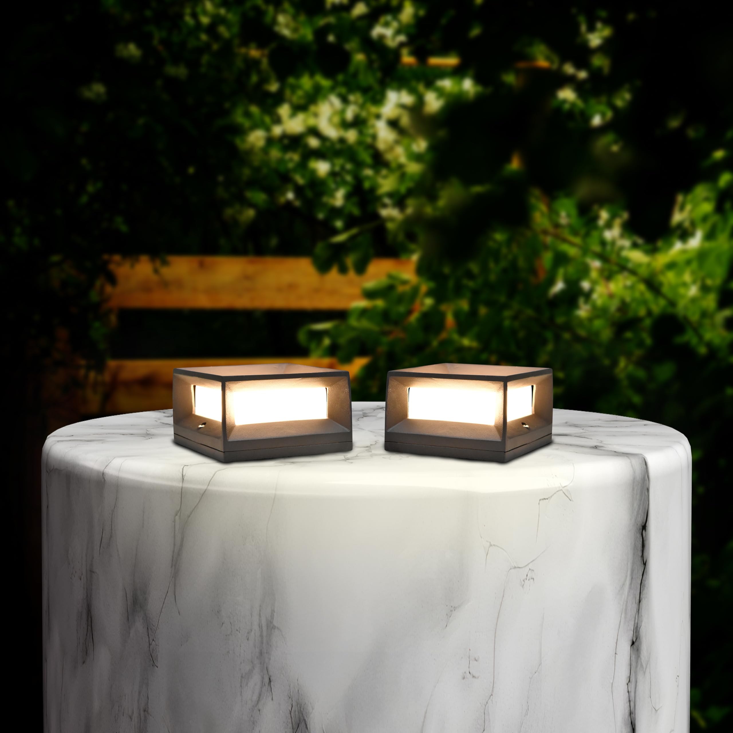 Forus Gate Lamp - Unbreakable Outdoor Post Light -27 Forus Gate Lamp - Unbreakable Outdoor Post Light -27
