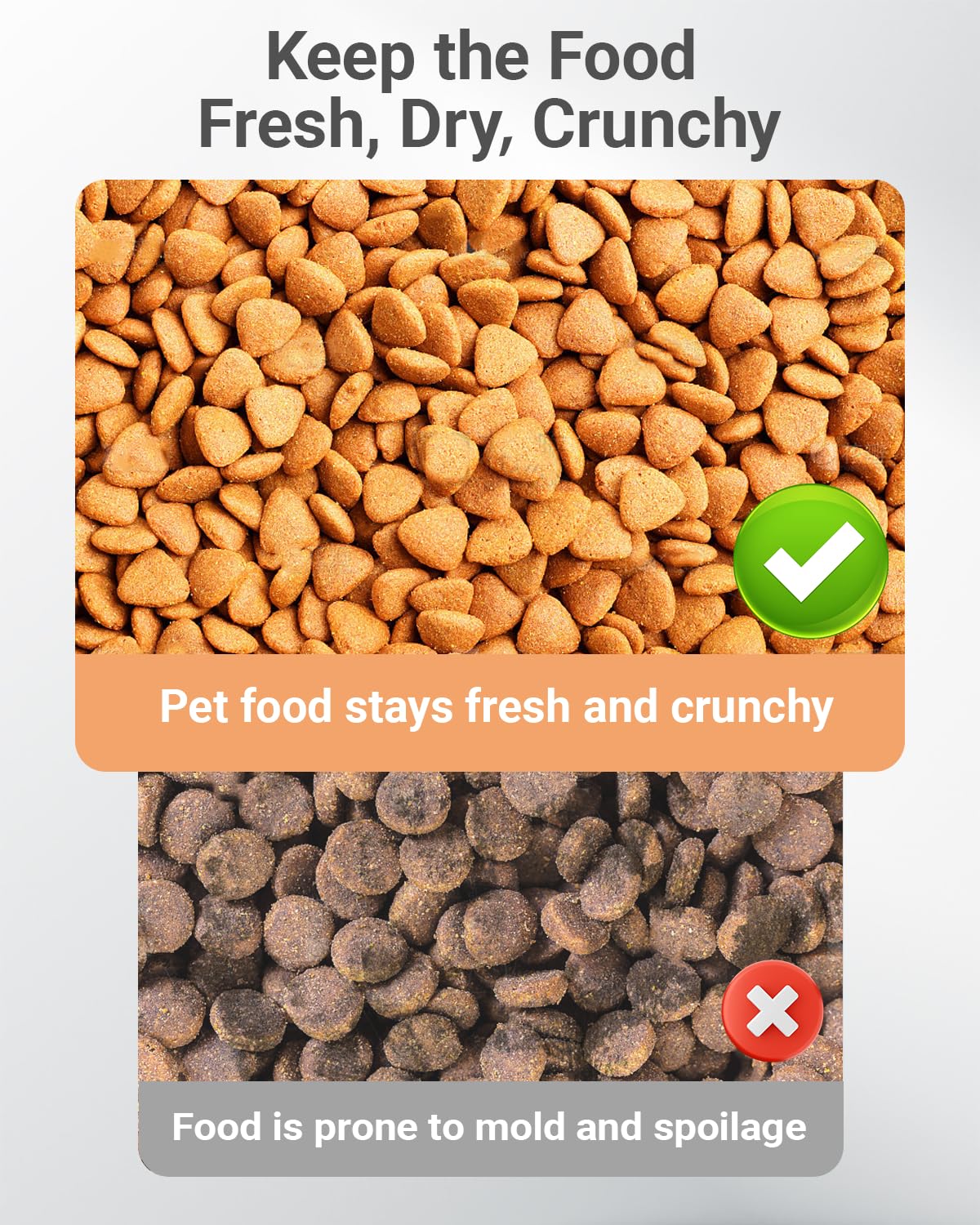 16 paquetes de bolsas desecantes de alimentos para mascotas compatibles con el comedero automático PETLIBRO/PETKIT para gatos, paquetes desecantes de repuesto con indicación de color para alimentador