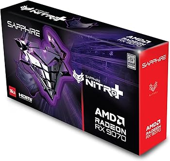 Amazon.com: Sapphire 11349-01-20G Nitro+ AMD Radeon™ RX 9070
