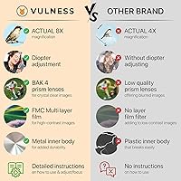 Vista 3 de Small Binoculars for Adults and Kids Cruise Ship Essentials Camping Bird Watching Travel Hiking Accessories Alaska Costa Rica Must Haves Packing