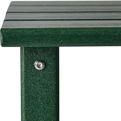 Vista 359 de WestinTrends Dylan Adirondack - Mesa auxiliar redonda para exteriores, color negro