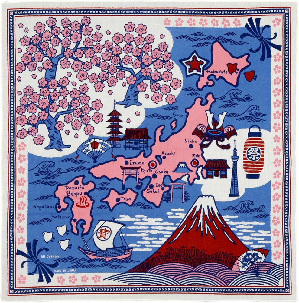 Amazon | [Yamamotojin] 山本仁商店（公式）バンダナ - 日本Bandana