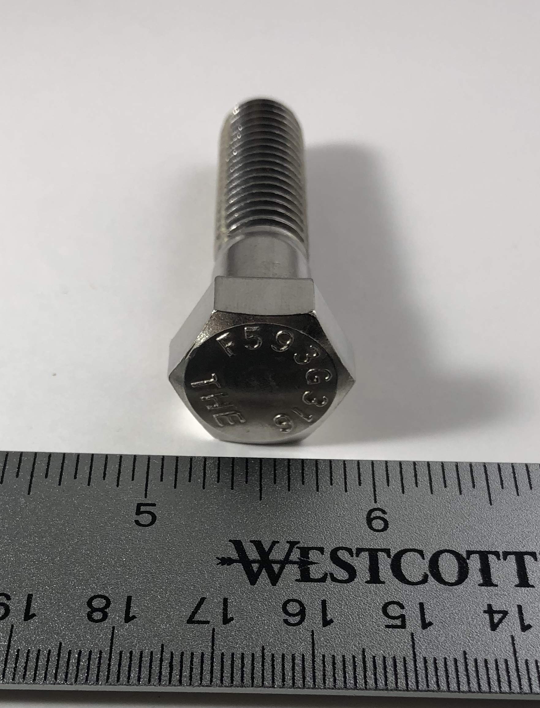 100 Pcs Stainless Steel 316 A4 1/2