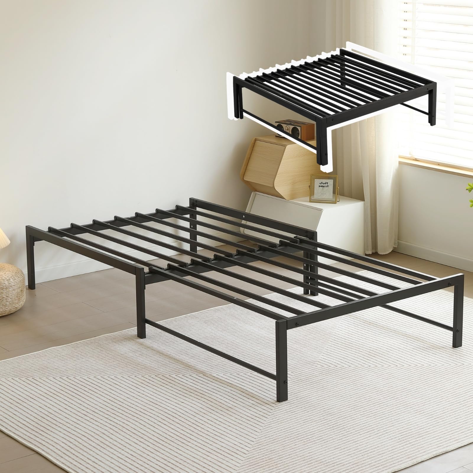 Amazon｜SOFTSEA デイベッド 伸長式 シングル ソファベッド パイプ