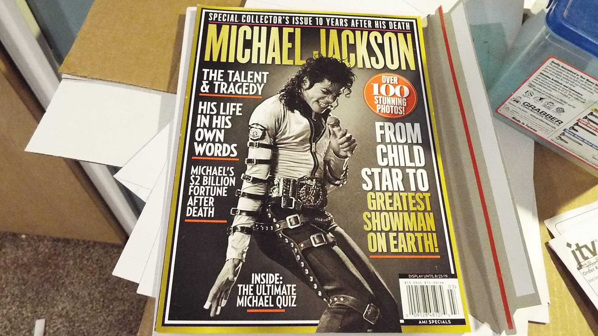 AMI SPECIALS MAGAZINE - SPECIAL COLLECTOR'S ISSUE 10 YEARS AFTER HIS DEATH - MICHAEL JACKSON