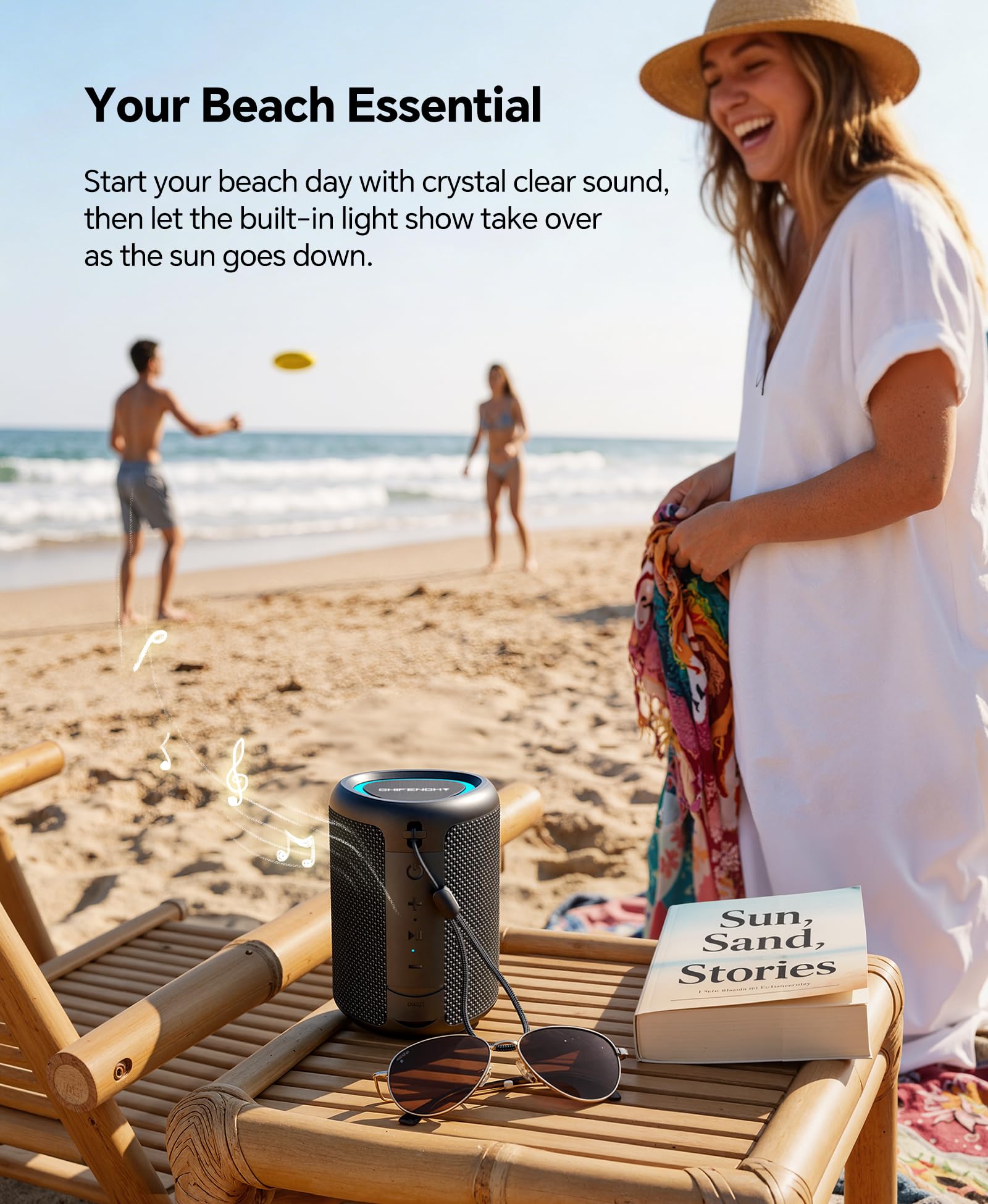 IPX5 Waterproof Portable Bluetooth Speaker J994006