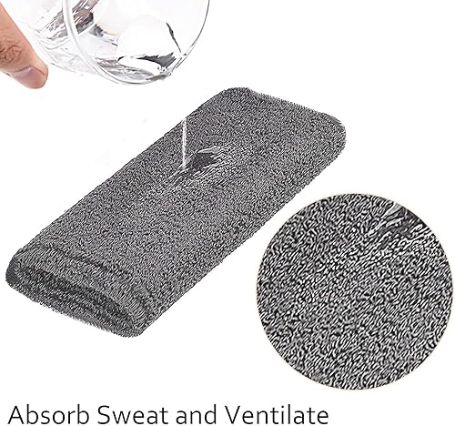 Vista 63 de WILLBOND Pulseras de 6 pulgadas para competiciones deportivas de París, suministros deportivos largos, banda elástica atlética para gimnasio, tenis